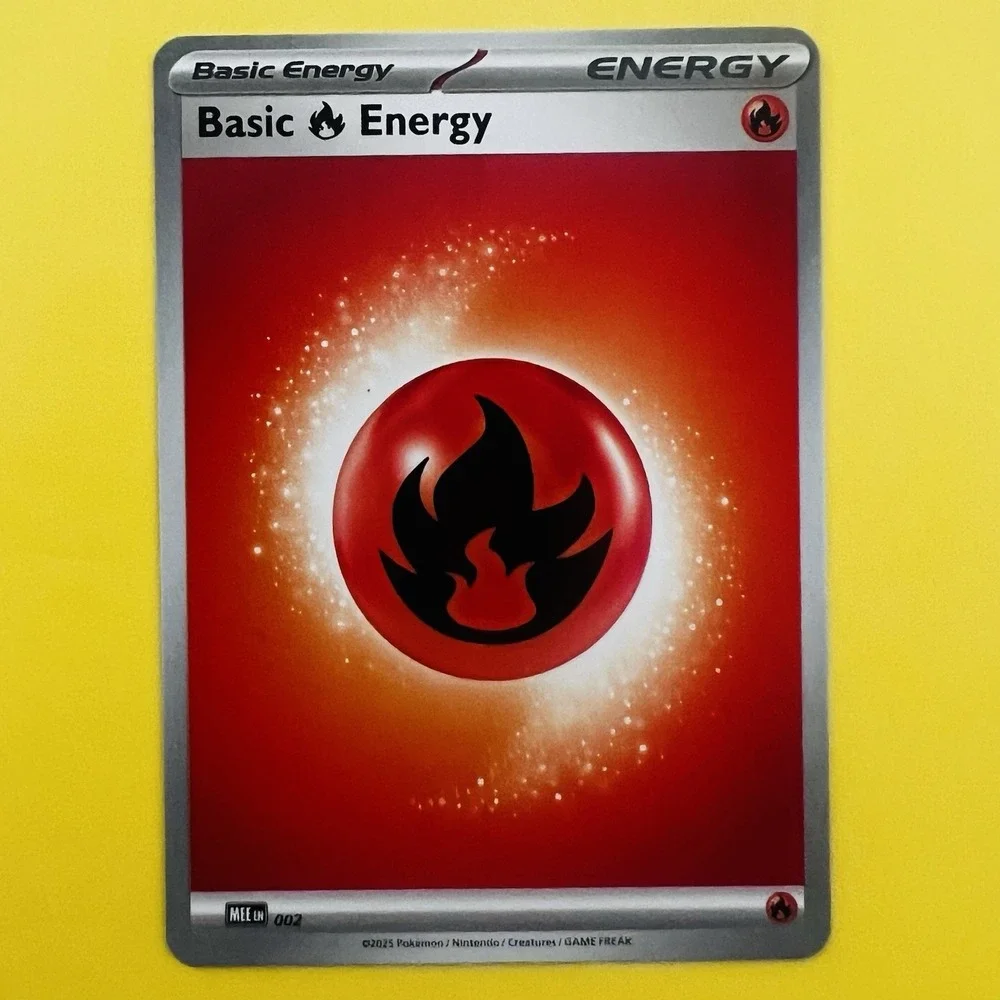 Fire Energy Pokémon‎ TCG Basic Fire Energy 002 Me03: Perfect Order Trading Card